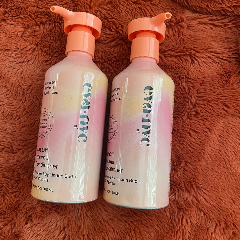 (2) Eva Nyc Lift Off Volume Conditioner 8.8 oz / 260 ml Volume Thick Moisture